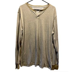 XL Green Banana Republic Henley